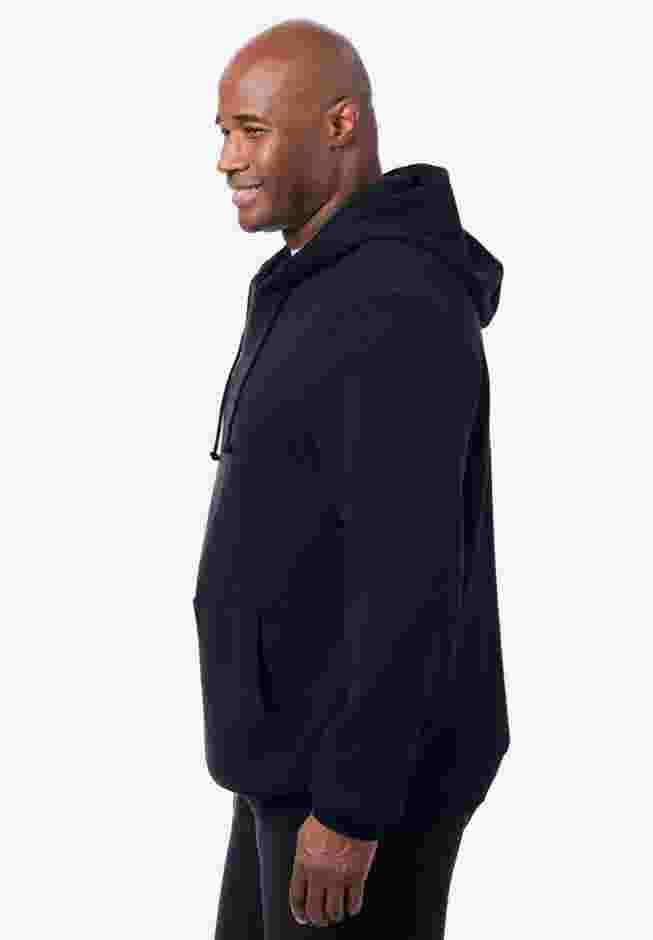 Heavyweight Double Knit Pullover Hoodie image number 2