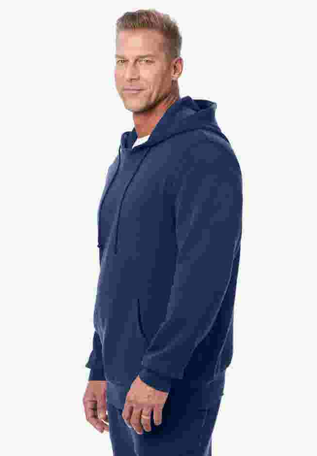 Heavyweight Double Knit Pullover Hoodie image number 2