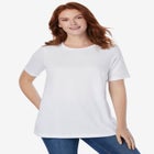 Perfect Short-Sleeve Scoopneck Tee image number null