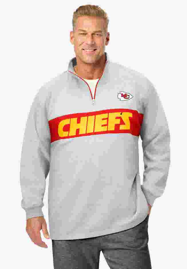 NFL® Colorblock 1/4 Zip Jacket image number 3