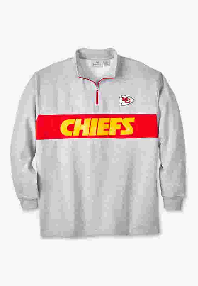 NFL® Colorblock 1/4 Zip Jacket image number 0