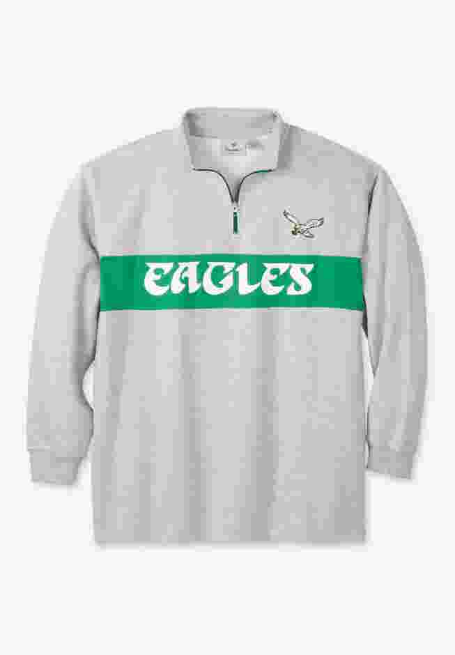 NFL® Colorblock 1/4 Zip Jacket image number 0