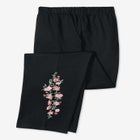 7-Day Knit Embroidered Straight-Leg Pull-On Pants image number null