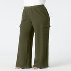 Wide Leg Cargo Knit Jean image number null