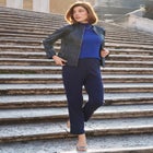 Soft Ease Straight-Leg Pant image number null