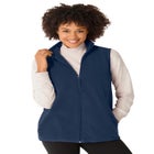 Zip-Front Microfleece Vest image number 0
