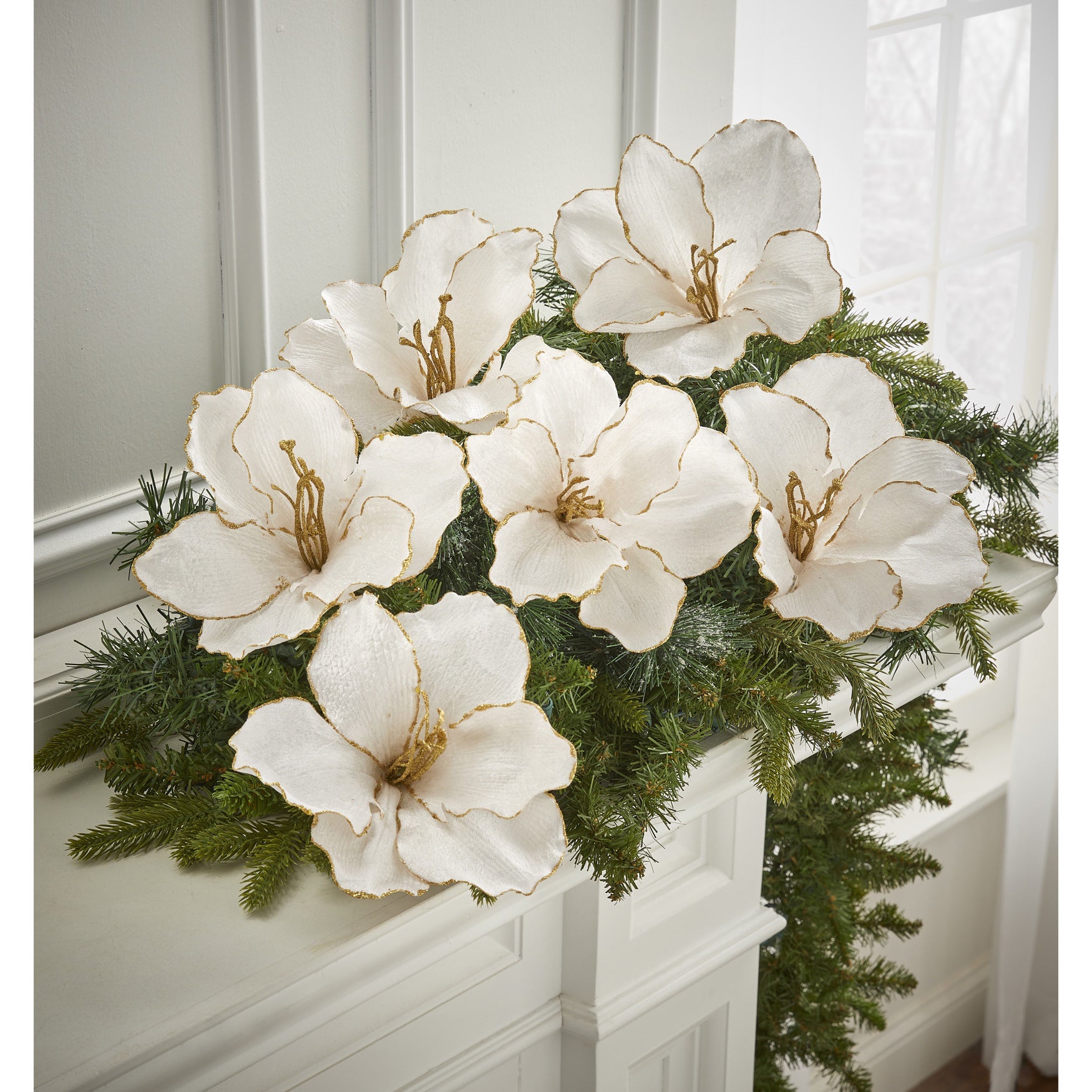 Amaryllis Clips, Set of 6 image number 0