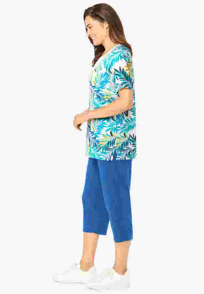 2-Piece Tunic and Capri Set image number 2