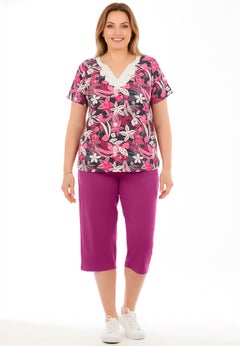 2-Piece Tunic and Capri Set
