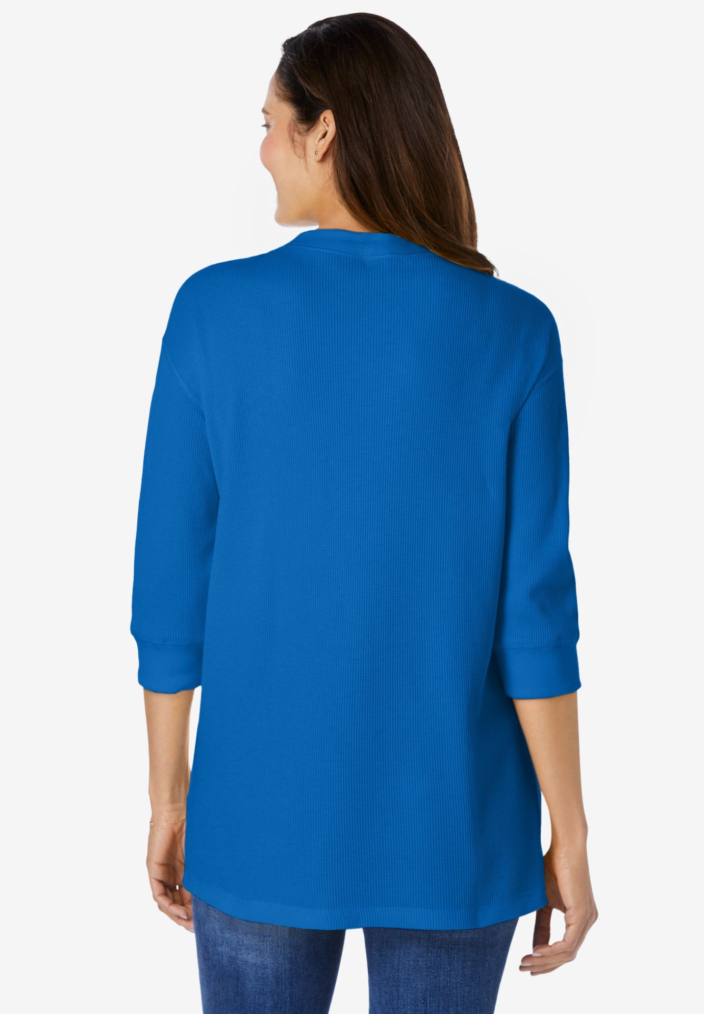 Three-Quarter Sleeve Thermal Sweatshirt image number 1