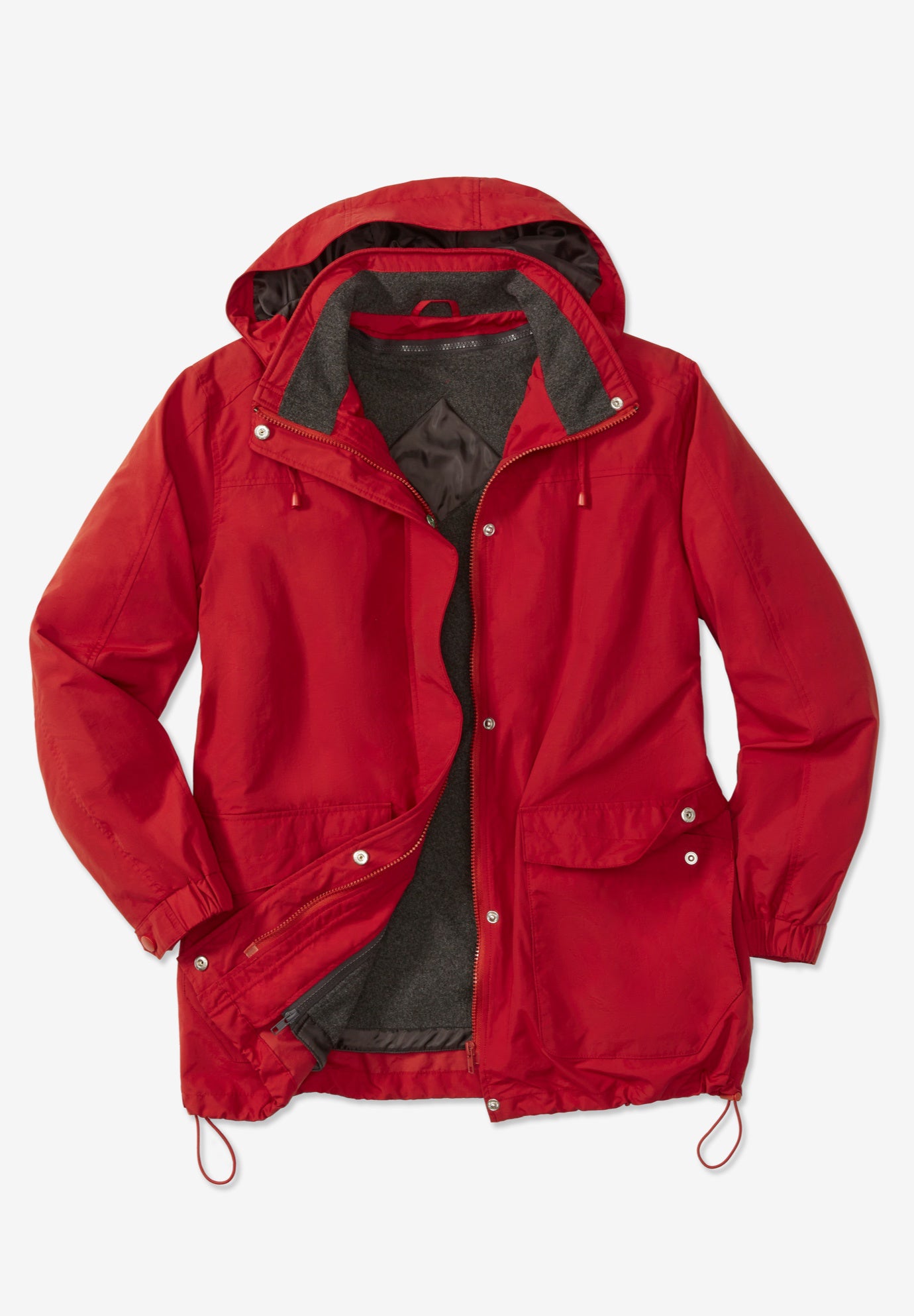 Fleece-Lined Taslon&reg; Jacket image number 3
