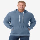 Waffle-Knit Thermal Hoodie image number null