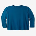 No Sweat Long-Sleeve Crewneck Tee image number null