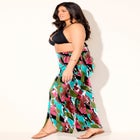 Elastic Waist Lounge Cover Up Pant image number null