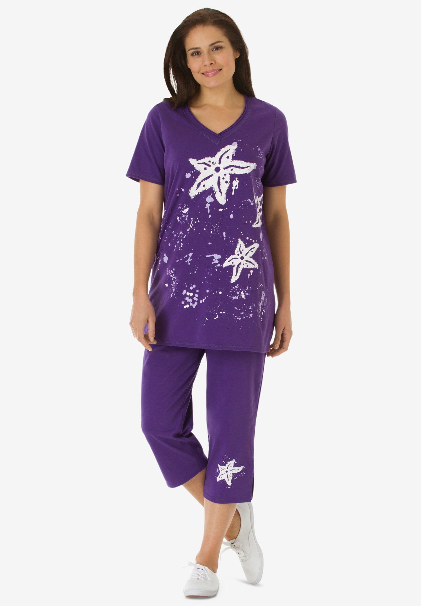 Starfish Tee and Capri Set image number 0