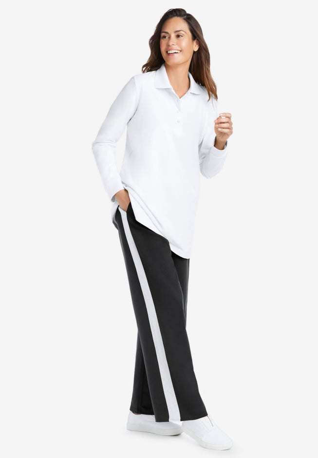 Long-Sleeve Polo Shirt image number 4