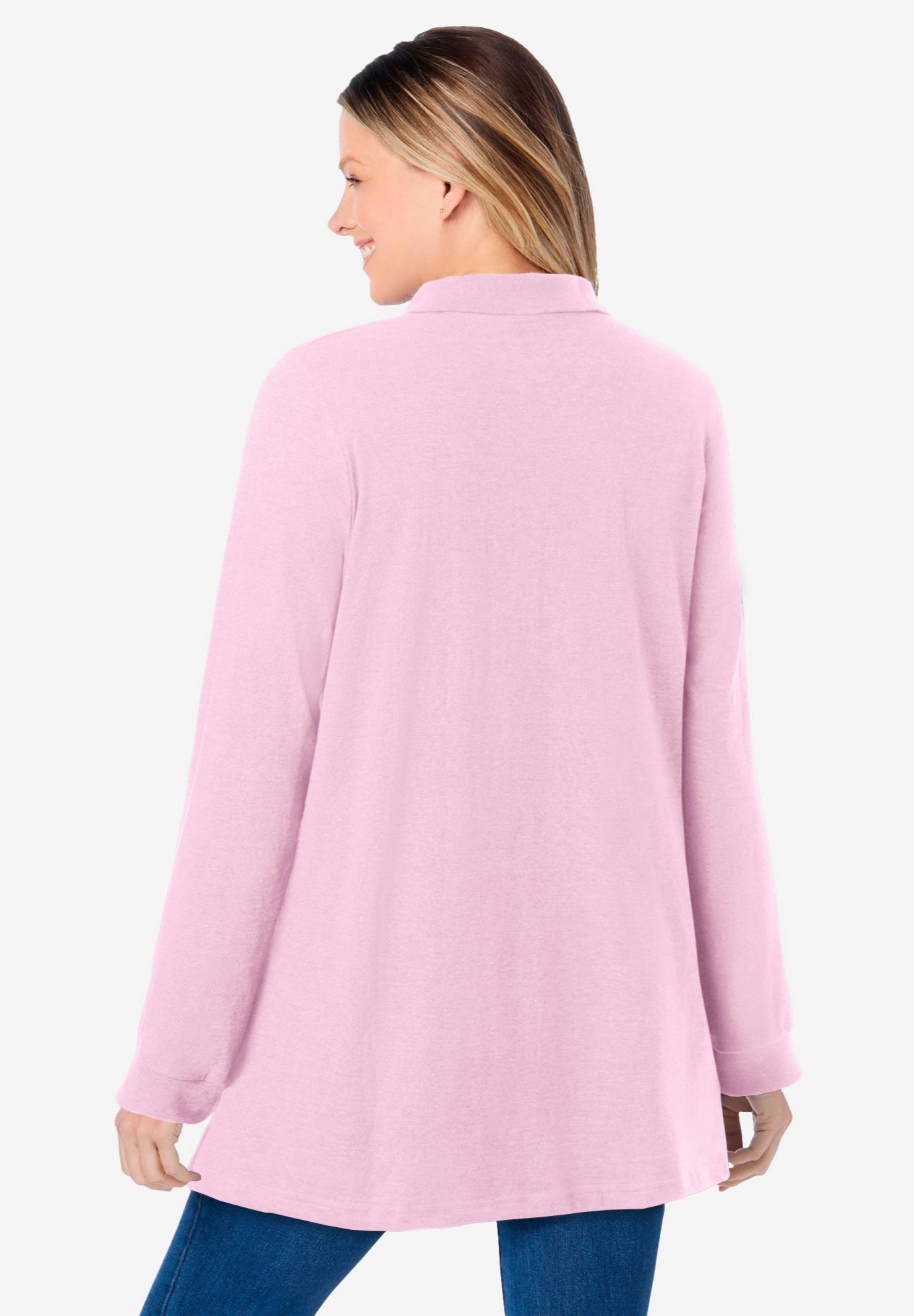 Long-Sleeve Polo Shirt image number 1