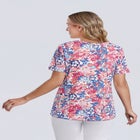 Notch-Neck Pocket Tee image number null