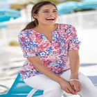 Notch-Neck Pocket Tee image number null