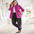 Fleece Baseball Jacket image number null