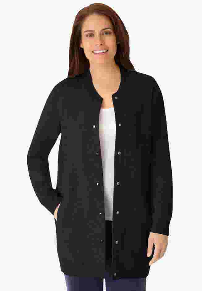Fleece Baseball Jacket image number 0