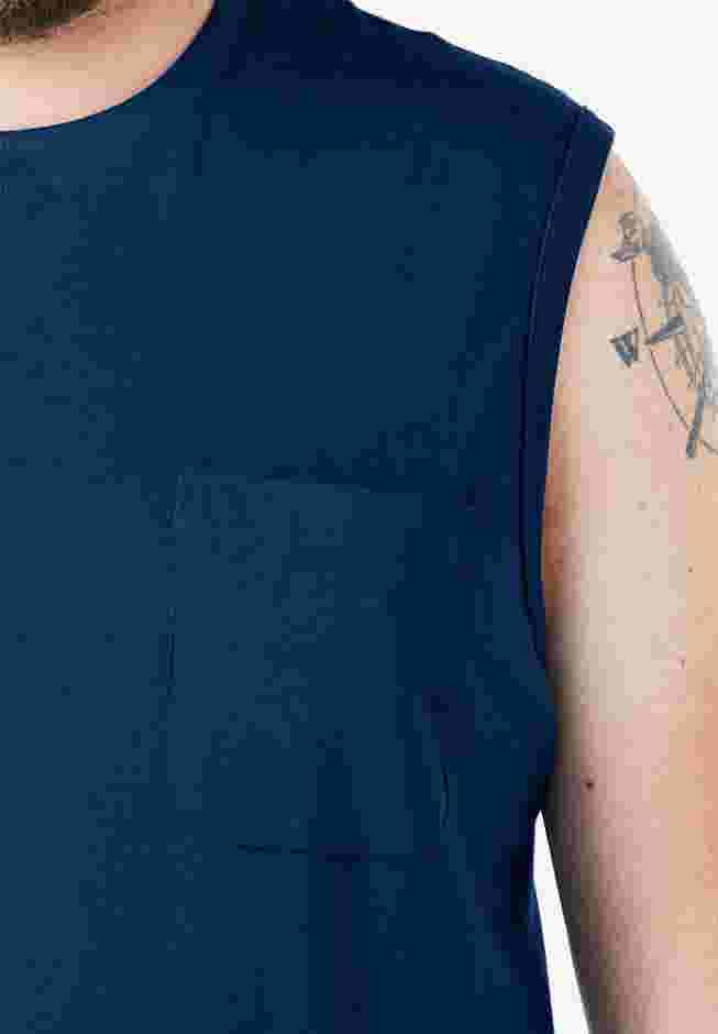 Heavyweight Pocket Muscle Tee image number 1