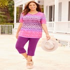 Suprema® Short Sleeve V-Neck Tee image number null