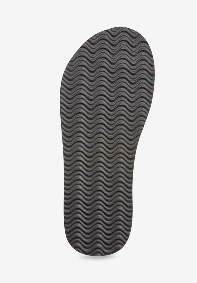 The Sylvia Stretch Fabric Soft Footbed Thong Slip On Sandal image number 2