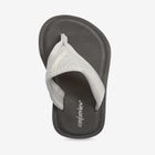 The Sylvia Stretch Fabric Soft Footbed Thong Slip On Sandal image number null