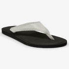 The Sylvia Stretch Fabric Soft Footbed Thong Slip On Sandal image number null