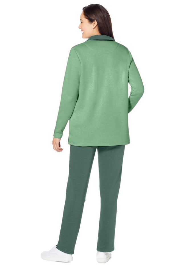 2-Piece Fleece Polo Set image number 1