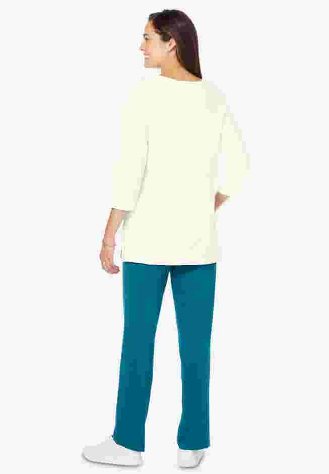 Floral Tee and Pant Set image number 1