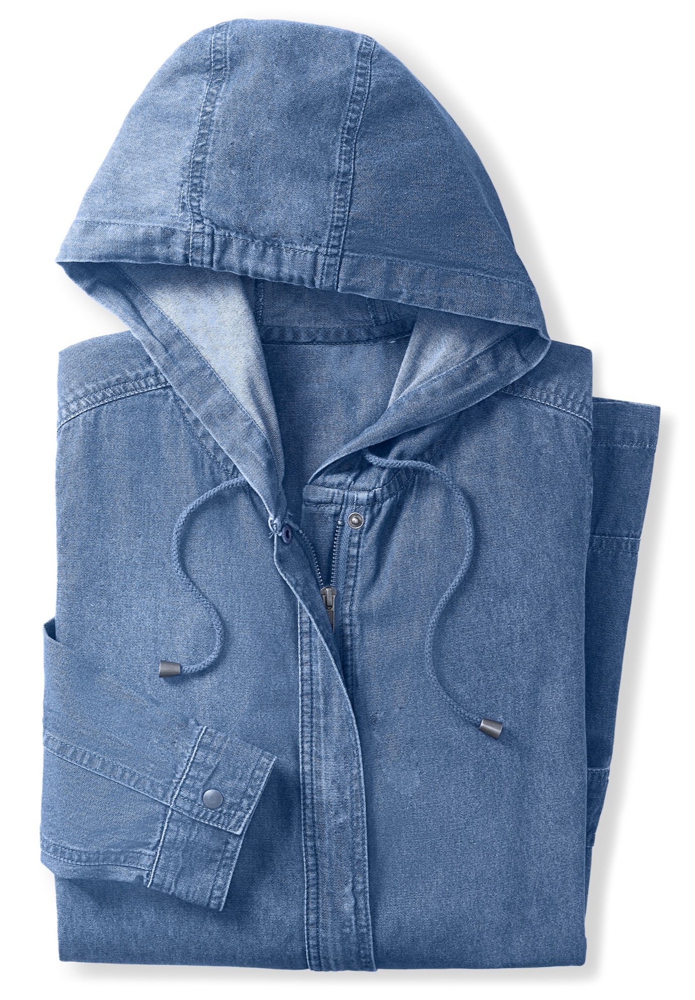 Lightweight Utility Hoodie Jacket image number 3