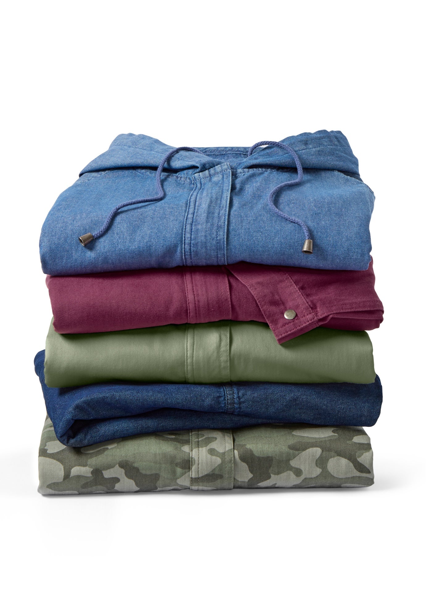 Lightweight Utility Hoodie Jacket image number 4