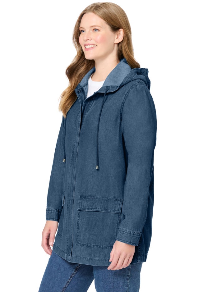 Lightweight Utility Hoodie Jacket image number 2