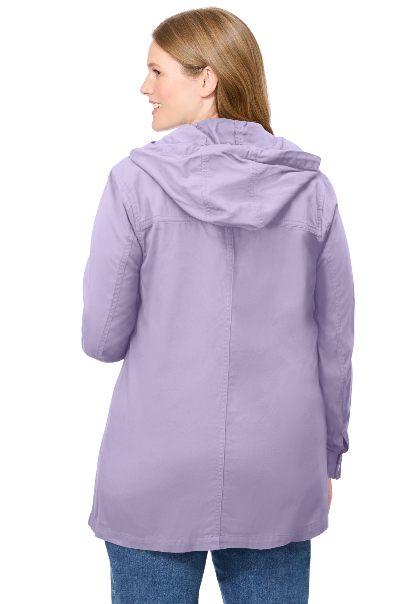 Lightweight Utility Hoodie Jacket image number 1