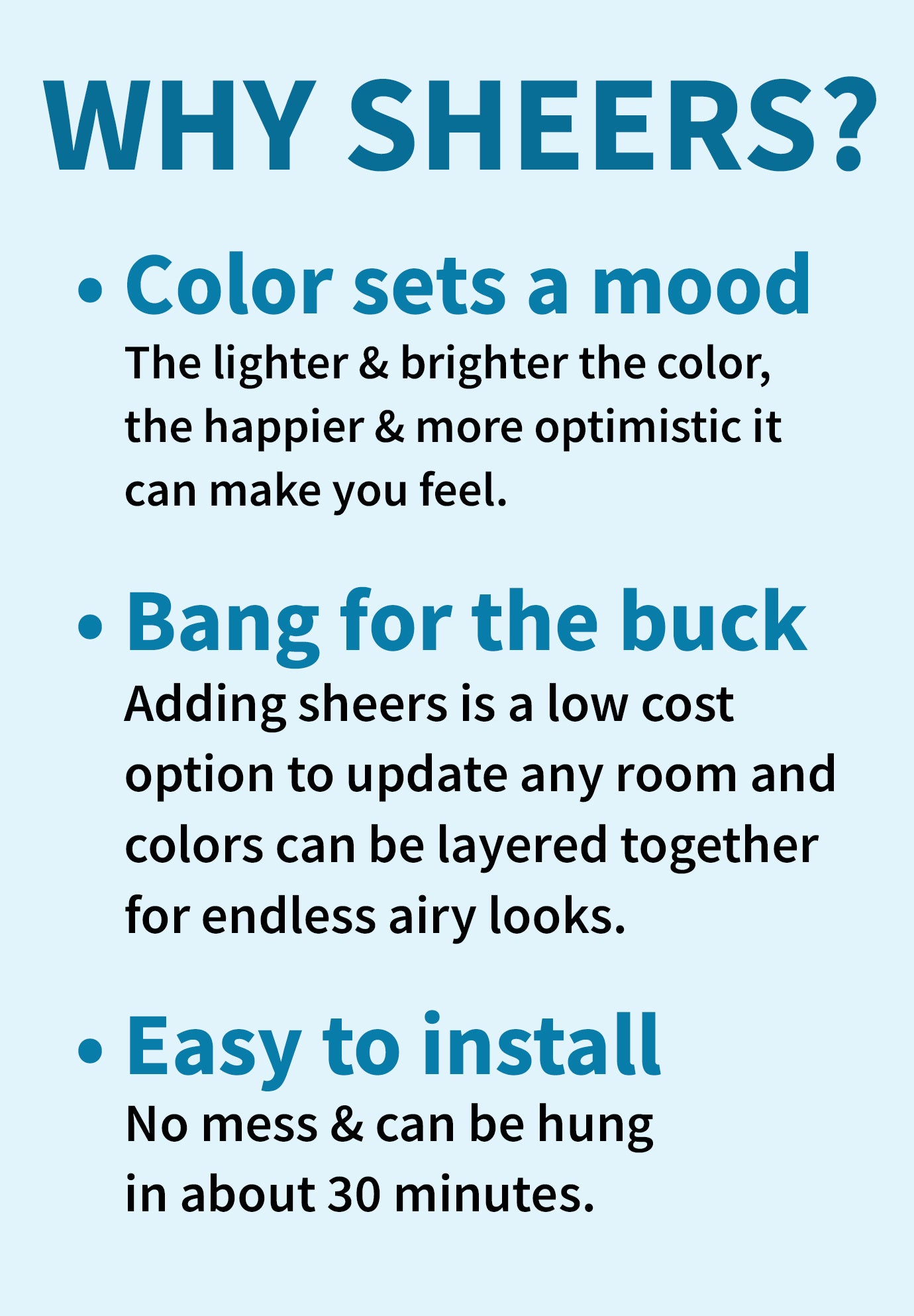 BH Studio Sheer Voile Door Panel With Tiebacks image number 2