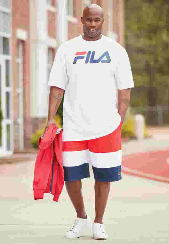 Colorblock Fleece Shorts image number 3