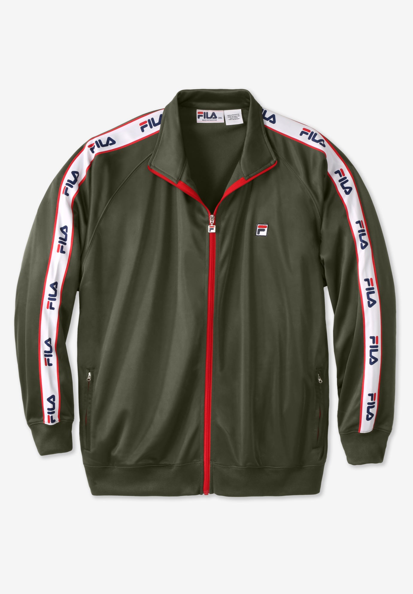 FILA® Taped Logo Track Jacket image number 0