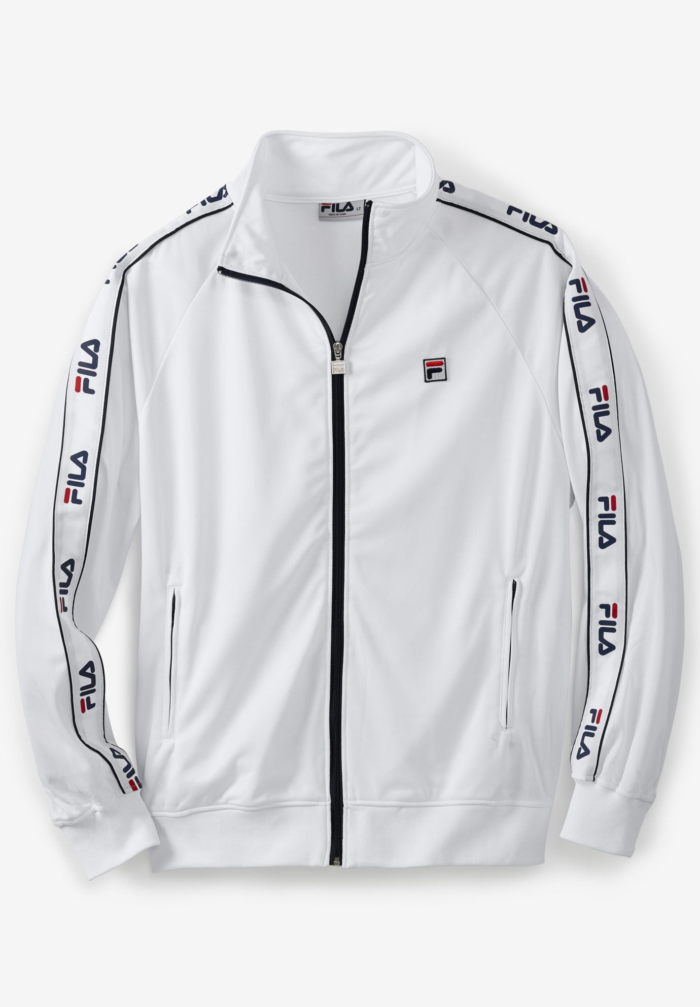 FILA® Taped Logo Track Jacket image number 0