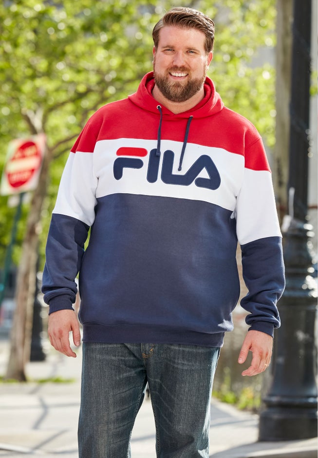 Colorblock Fleece Hoodie image number null