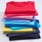 Suprema&reg; Crochet V-Neck Tee image number null