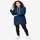 Hooded Sweatshirt Tunic image number null