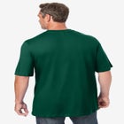 Shrink-Less&trade; Lightweight Pocket Crewneck T-Shirt image number null