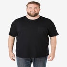 Shrink-Less&trade; Lightweight Pocket Crewneck T-Shirt image number null