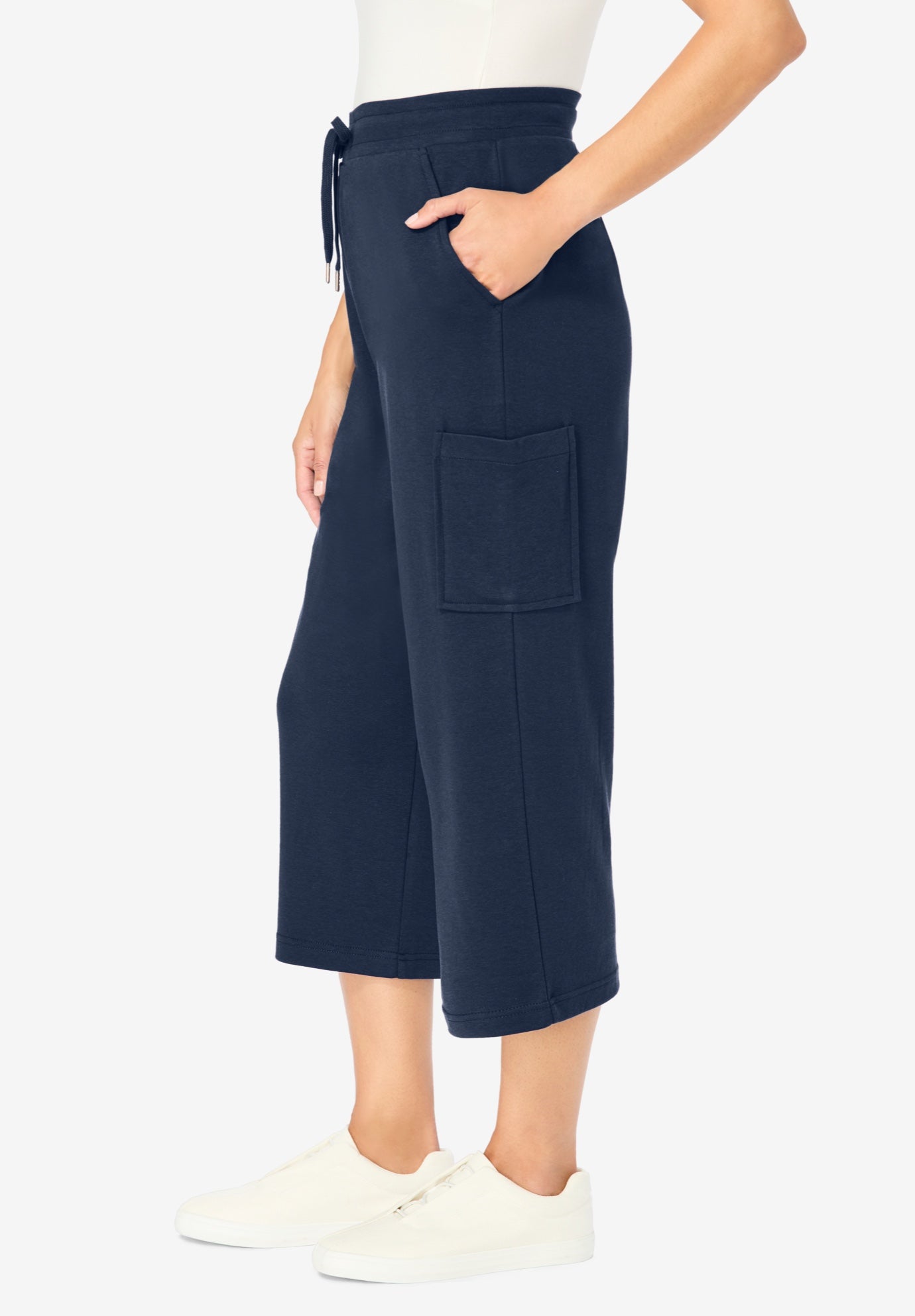 Knit Cargo Capri image number 2