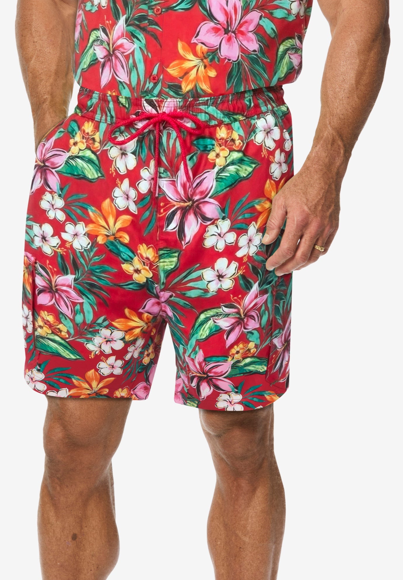 8" Cargo Shorts with Super Stretch Liner image number 0