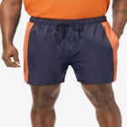 5" Contrast Swim Shorts with Super Stretch Liner image number null