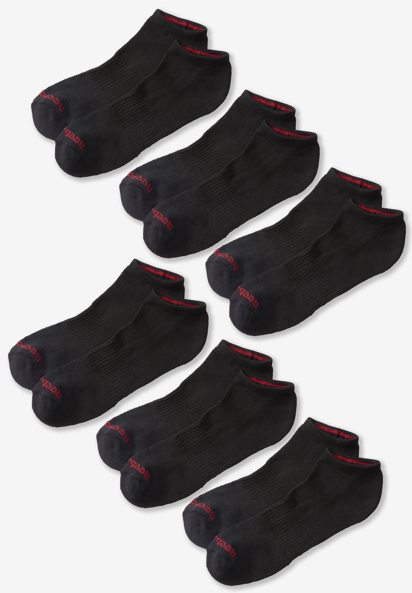 Reebok Low Cut Socks, 6-pack image number 0