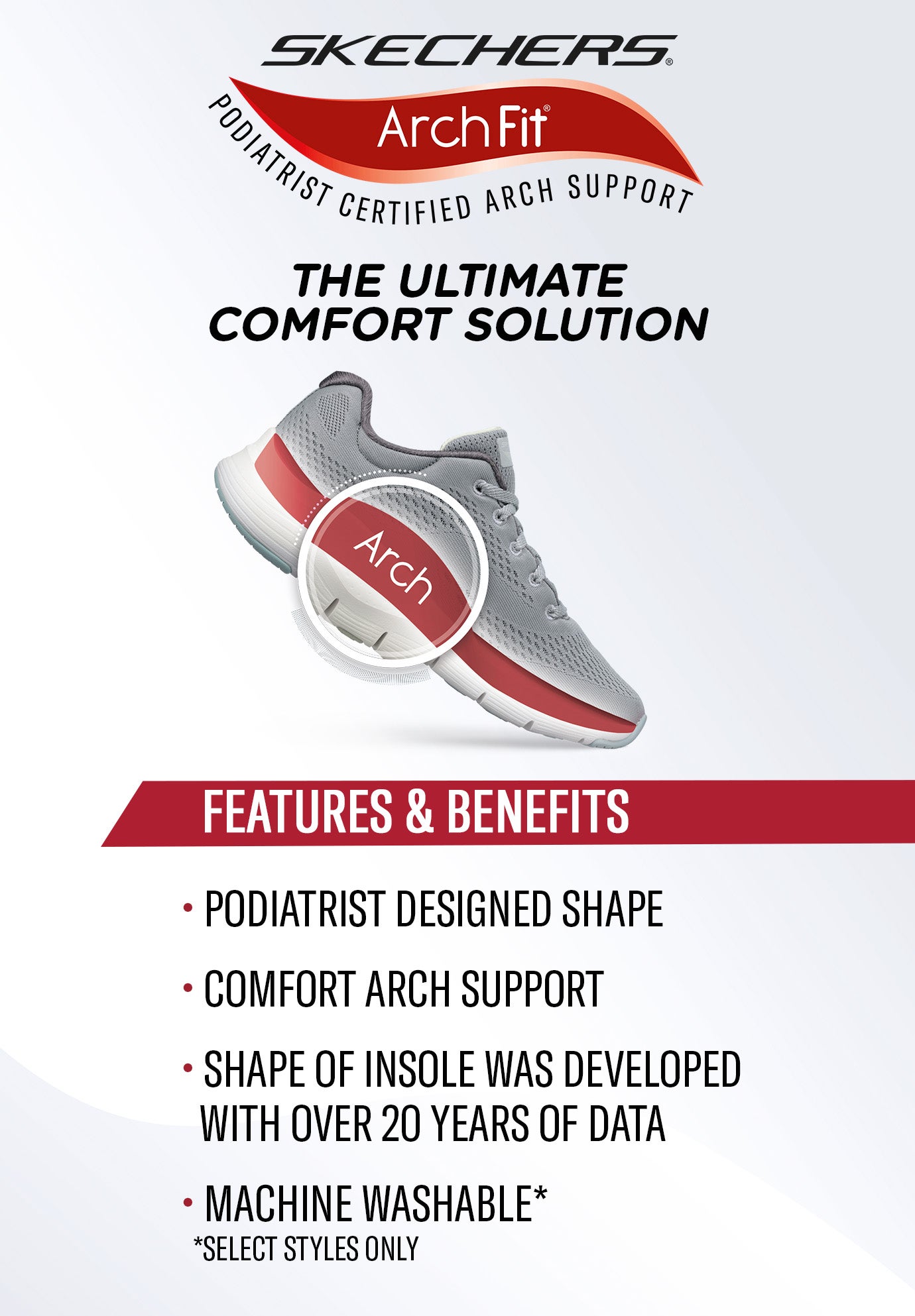 The Arcade Slip On Arch Fit Sneaker image number 6